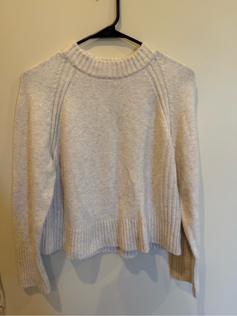 Old Navy Cream Crewneck Sweater